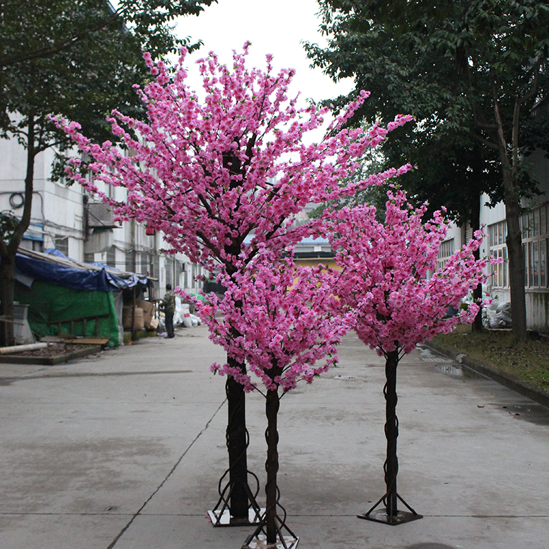 仿真桃花树